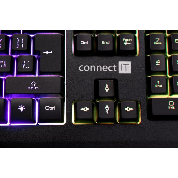 Herní klávesnice Connect IT Battle Rainbow (CI-1129)