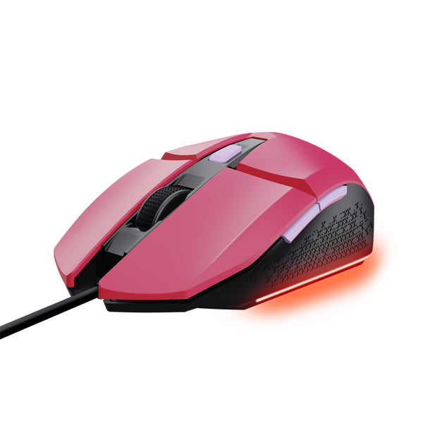 Levně Herní myš TRUST GXT 109P FELOX, optická, USB, růžová
