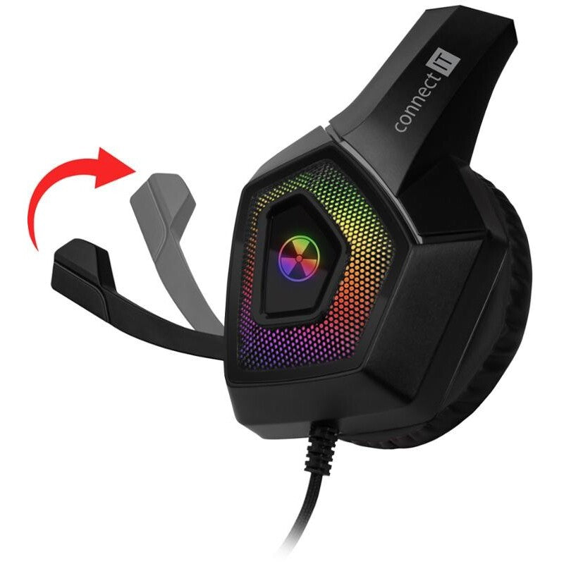 Herní sluchátka Connect IT Battle RGB Ed.3 (CHP-5600-BK)