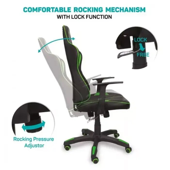 Herní židle Connect IT LeMans Pro (CGC-0700-GR)