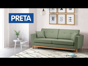 Trojsedák Preta rozkládací zelená