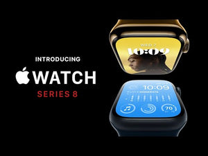 Apple Watch S8, 45mm, starlight, sportovní řemínek, starlight