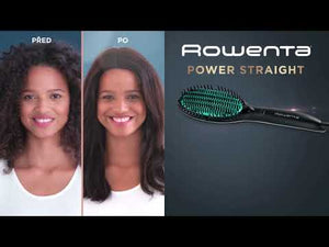 Žehlící kartáč Rowenta Power Straight CF5820F0, ionizace