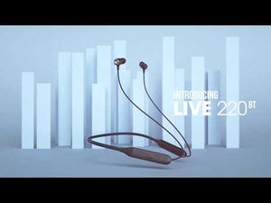 Bezdrátová sluchátka JBL Live220BT, bílá