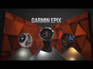 Garmin Epix Pro Glass, stříbrná/šedý řemínek