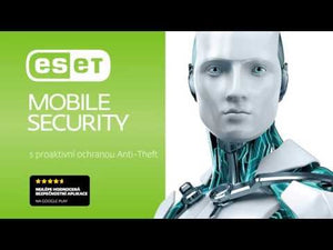 Antivir ESET pro telefony a tablety s Android, roční licence