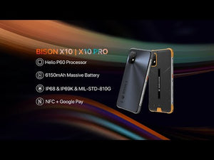 Odolný mobilní telefon Umidigi Bison X10 Pro 4GB/128GB, černá