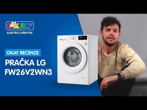 Pračka s předním plněním LG FW26V2WN3, 6,5kg