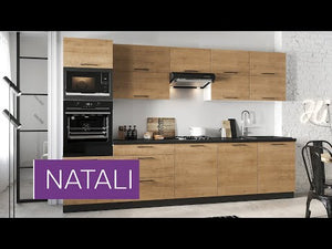 Kuchyně Natali 240 cm (dub lefkas)