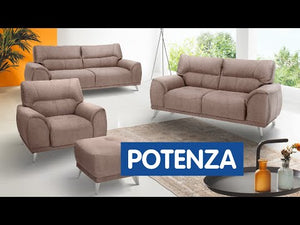 Křeslo Potenza hnědá