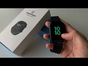 Chytré hodinky Smartomat Squarz X GPS, černá