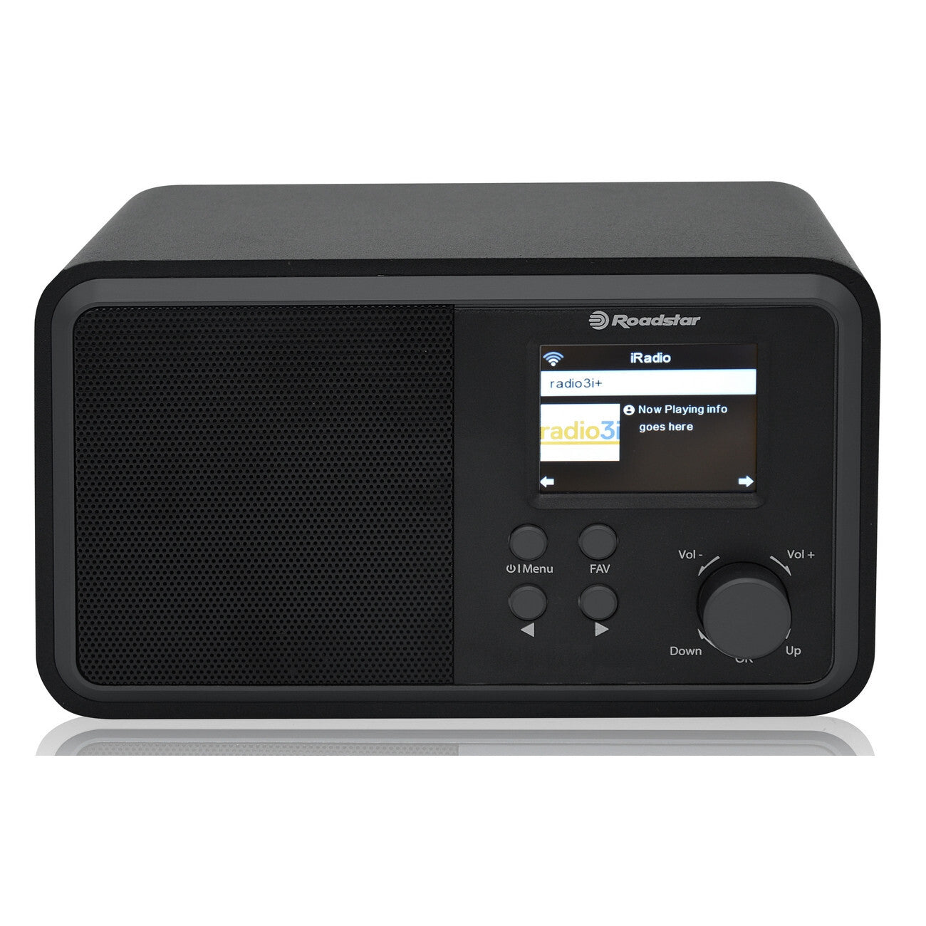 Internetový radiopřijímač s DAB+ Roadstar IR-390 D+U černý