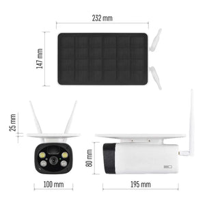IP kamera Emos GoSmart IP-600 EYE, solární panel