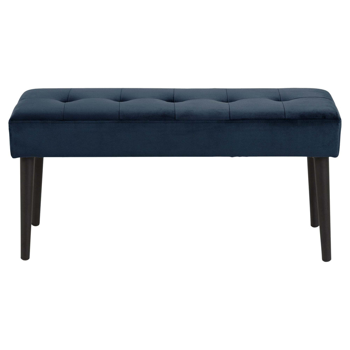 Jídelní lavice Gwen (modrá, 95x45x38 cm)