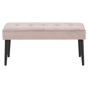 Jídelní lavice Gwen (růžová, 95x45x38 cm)