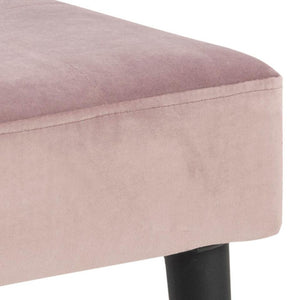 Jídelní lavice Gwen (růžová, 95x45x38 cm)