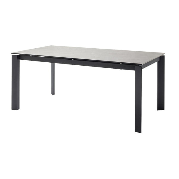 Levně Jídelní stůl Matthew rozkládací 180-240x76x95 cm (černá)