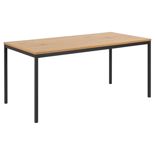 Levně Jídelní stůl Seal 160x90x74 cm (dřevo, černá)