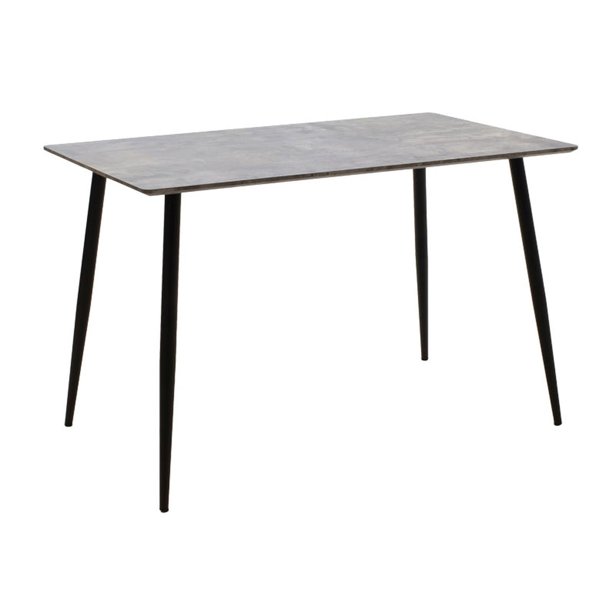 Jídelní stůl Canos 120x76x80 cm (šedá, černá)