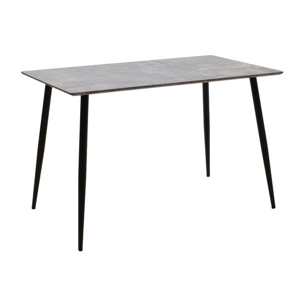 Levně Jídelní stůl Canos 120x76x80 cm (šedá, černá)