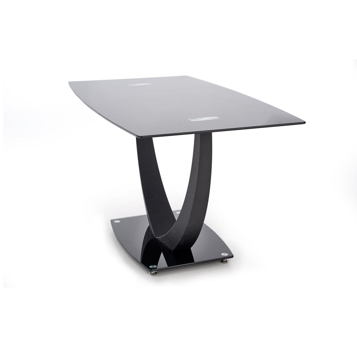 Jídelní stůl Flora 140x75x80 cm (černá)