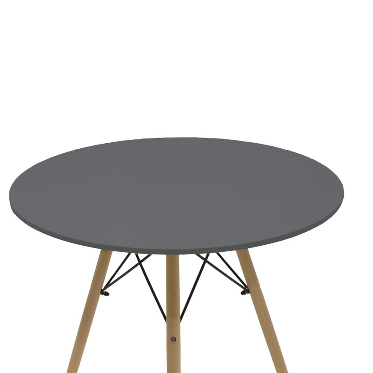 Jídelní stůl Jardin 80x73x80 cm (šedá, dřevo)