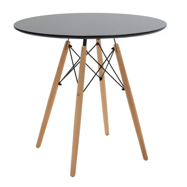 Levně Jídelní stůl Jardin 80x73x80 cm (šedá, dřevo)