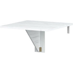 Jídelní stůl Loredana rozkládací 70x70 cm (dub craft bílá)