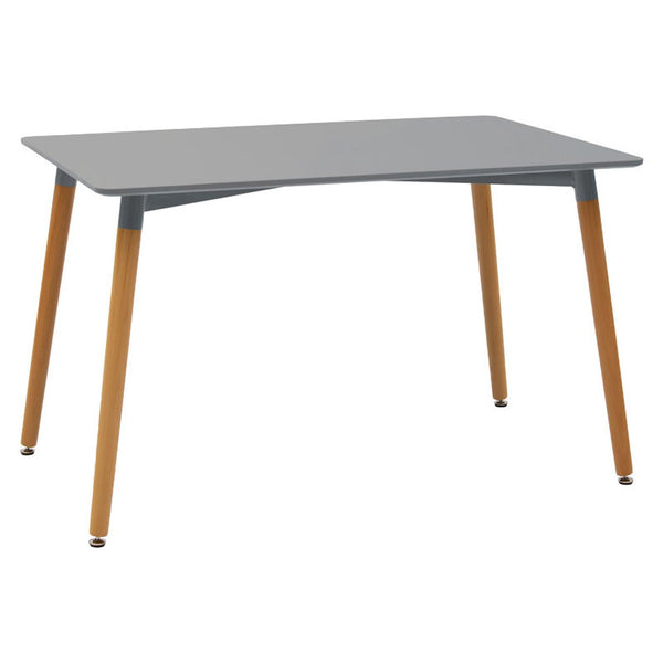 Levně Jídelní stůl Naxos 120x75x80 cm (šedá, dřevo)