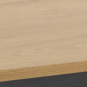 Jídelní stůl Seal 180x90 cm (dřevo/černá)