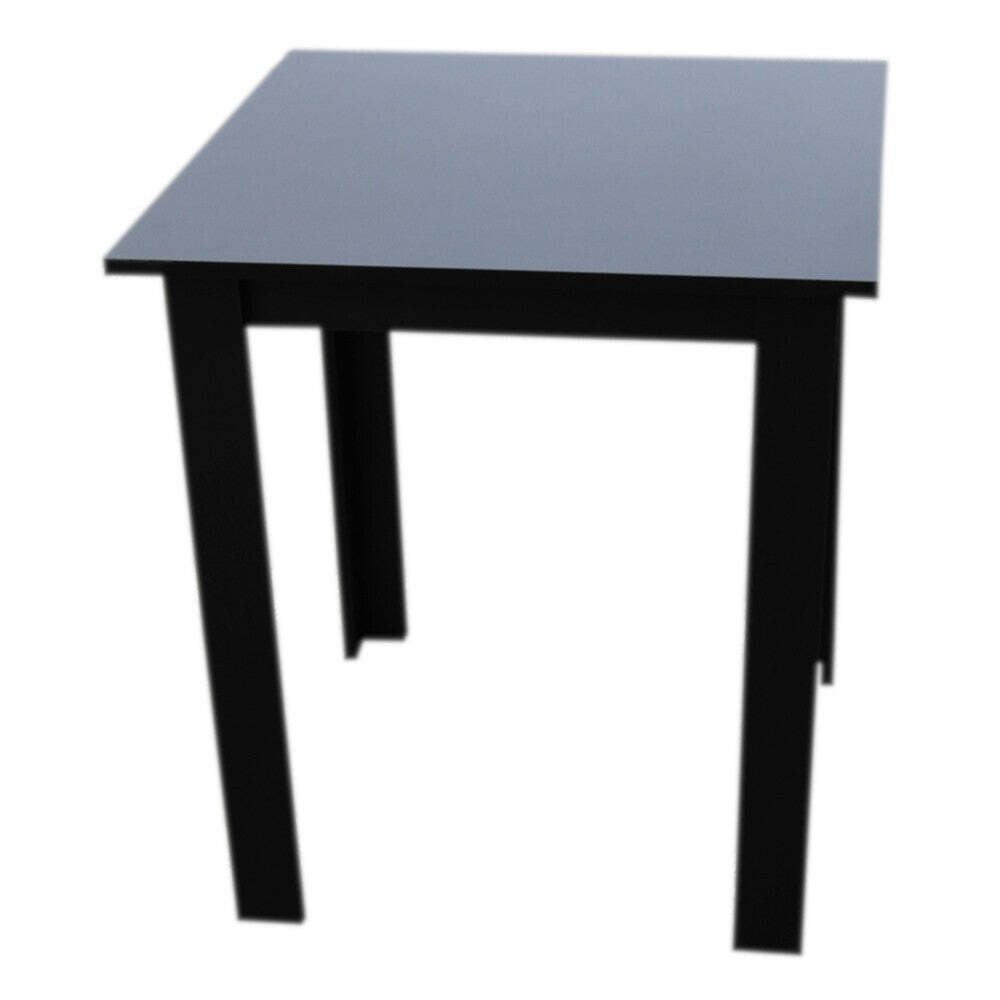 Jídelní stůl Timmy 70x70cm (černá) - II. jakost