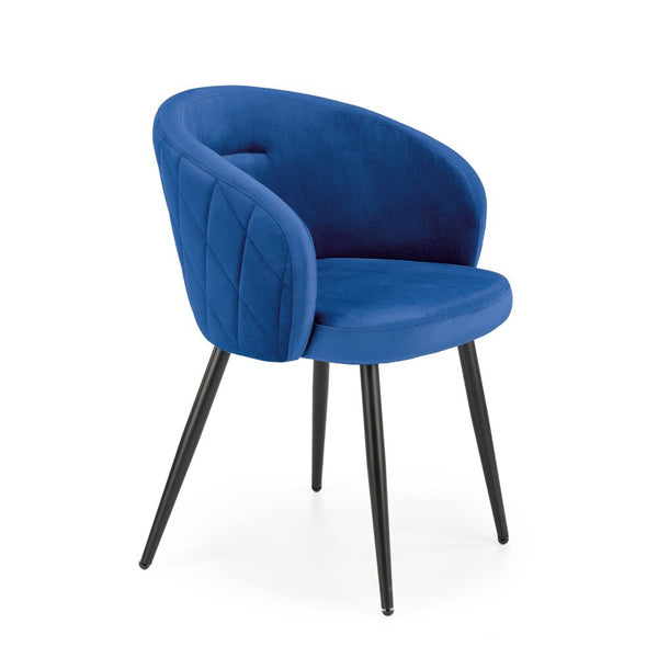 Levně Jídelní židle Bougi modrá