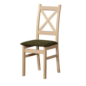 Jídelní židle Kasper dub sonoma, hnědá