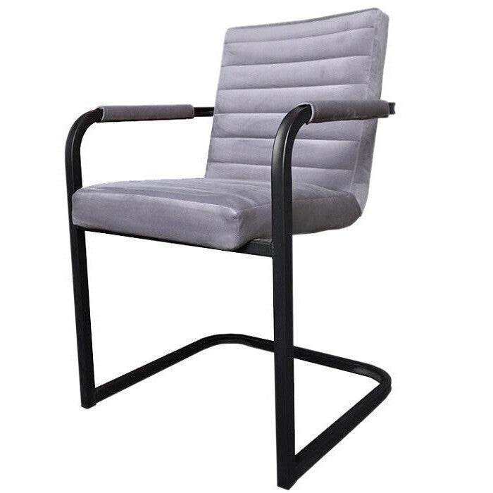 Jídelní židle Merenga černá, světle šedá