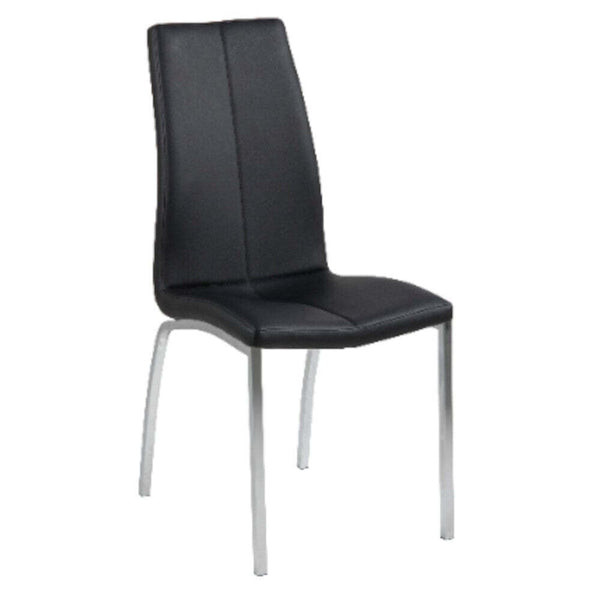 Jídelní židle Palencia černá, stříbrná