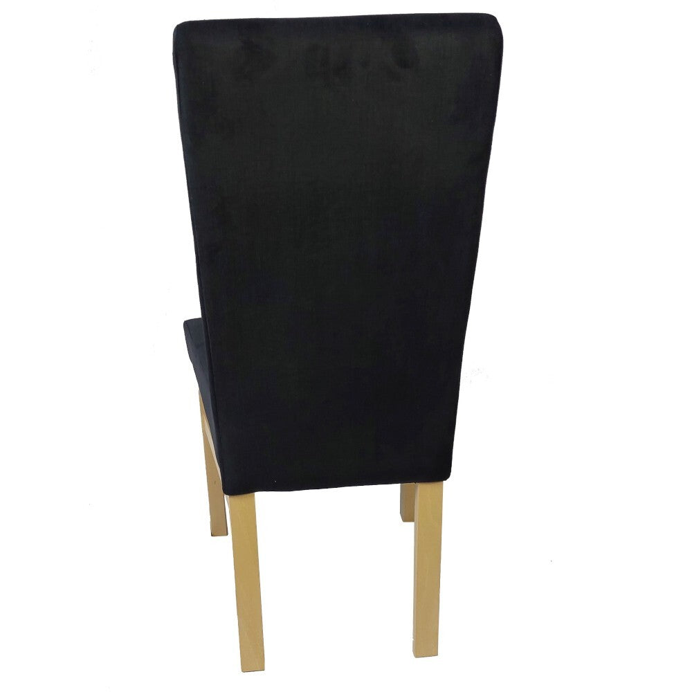 Jídelní židle Venus II dub sonoma, černá