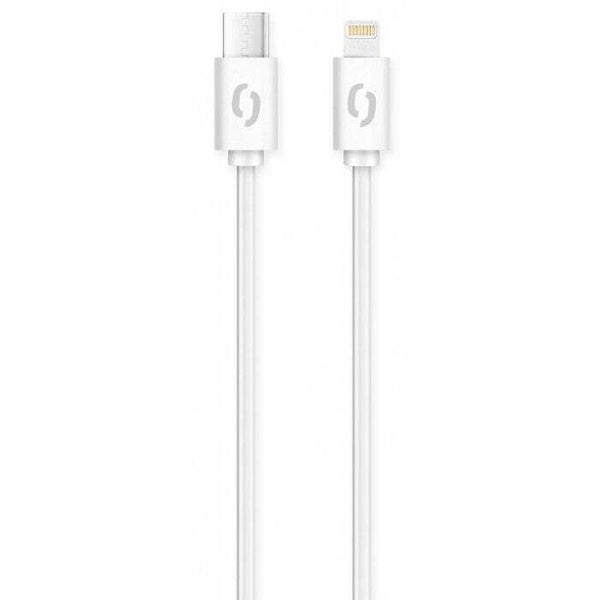 Kabel Aligator Power 3A, USB-C na Lightning, bílá