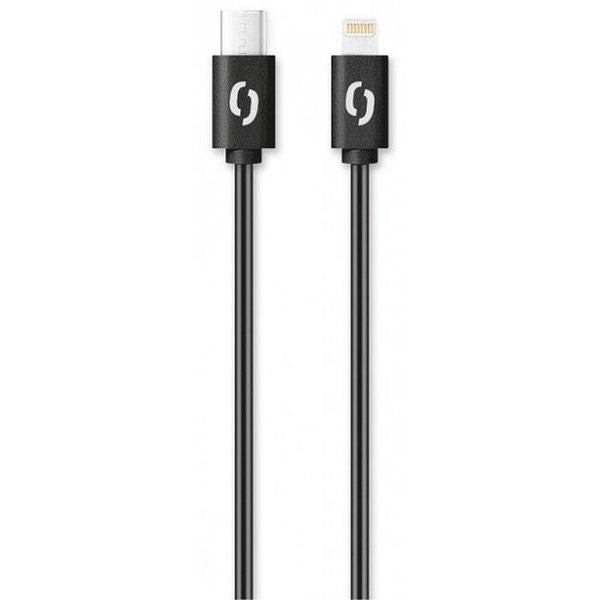 Levně Kabel Aligator Power 3A, USB-C na Lightning, černá