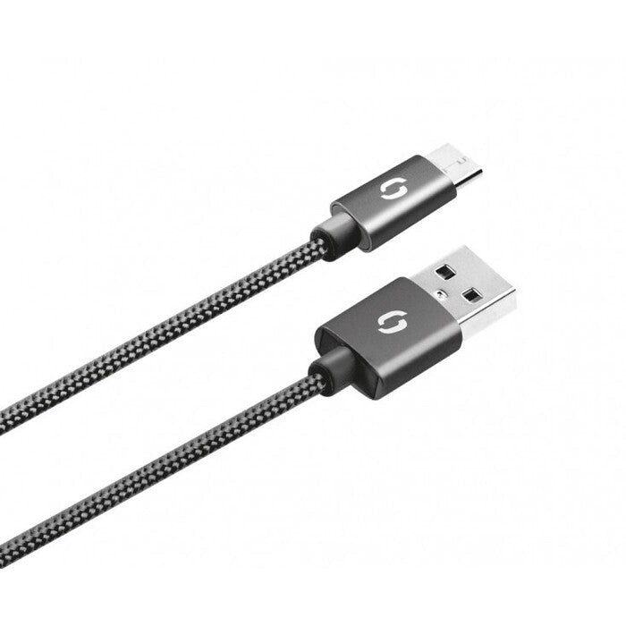 Kabel Aligator Premium Micro USB na USB 2A, černá
