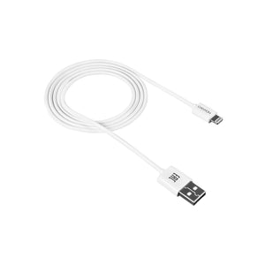 Kabel Canyon Lightning na USB, 1m, bílá