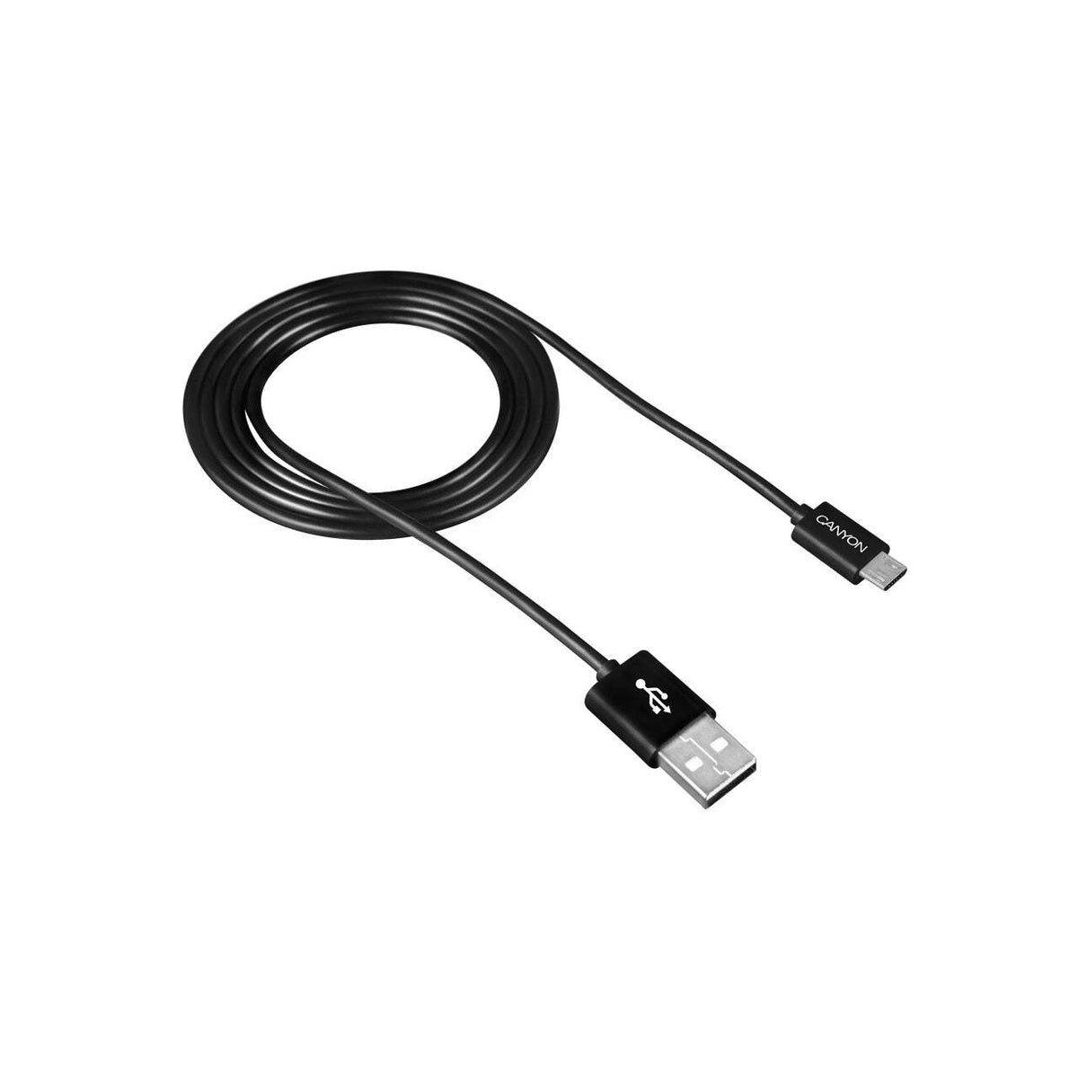 Kabel Canyon USB Micro na USB, 1m, černá