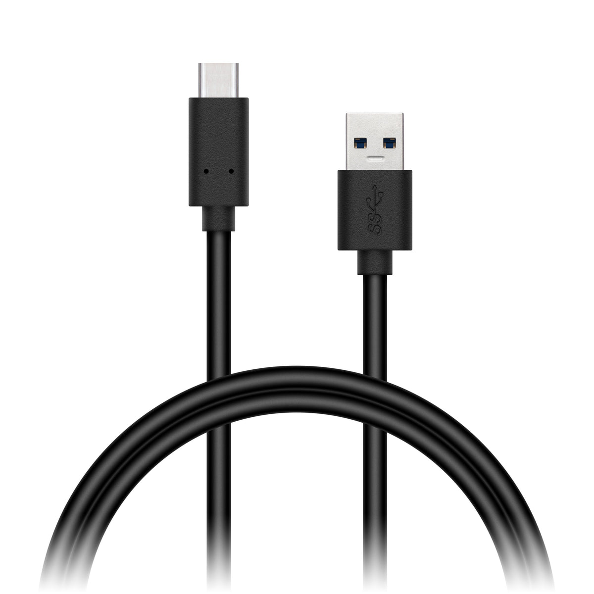 Kabel Connect IT USB Typ C na USB 3.1 3A, 2m, černá