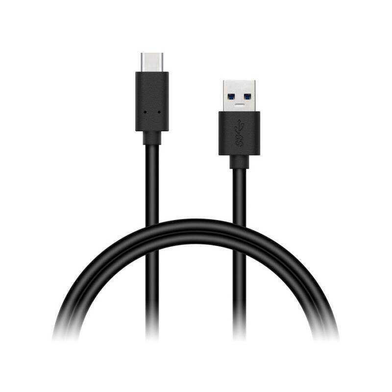 Kabel Connect IT USB Typ C na USB, 3A, 0,5m, černá