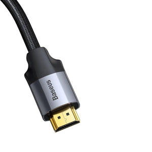 Kabel HDMI/VGA Baseus Enjoyment Series, 2m, šedá
