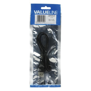 Kabel Nedis Micro USB na USB, 1m, černá
