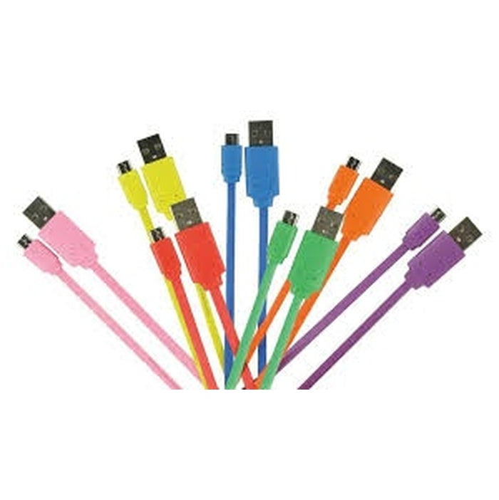 Kabel Nedis Micro USB na USB, 1m, fialová