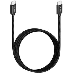 Kabel USB-C to USB-C, 3A, 3m, černá