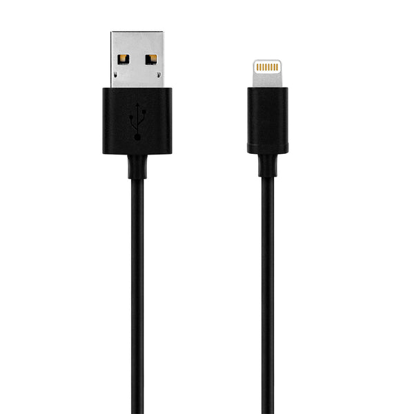 Levně Kabel WG Lightning MFI na USB, 1m, černá