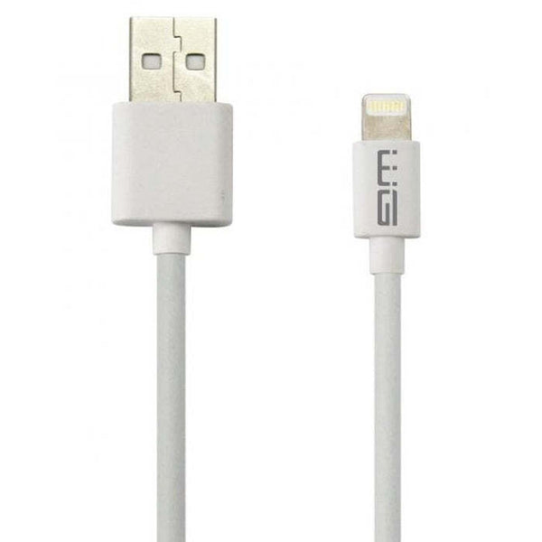 Levně Kabel WG Lightning s MFI na USB, 1m, bílá