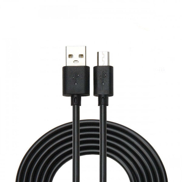 Levně Kabel WG Micro USB na USB, prodloužený konektor, 1m, černá